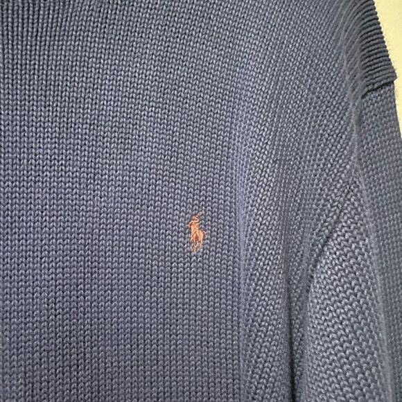 VINTAGE Polo Ralph Lauren long sleeve waffle sweater - Picture 2 of 4